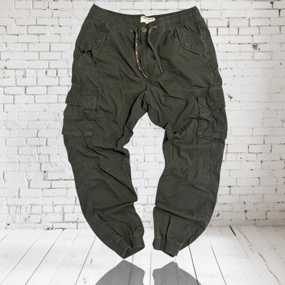 Men's Olive Cargo Pants